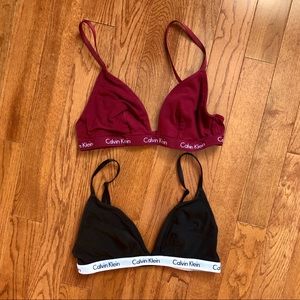 🌿Calvin Klein Bralette Bundle | XS🌿